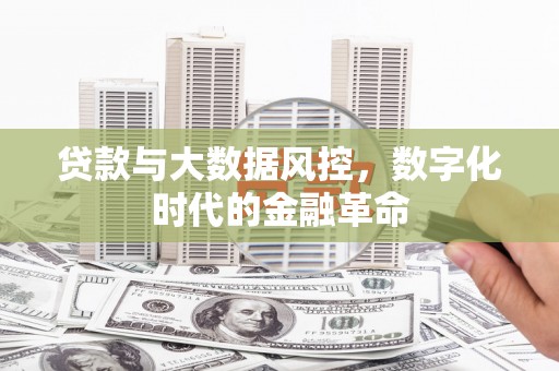 永清贷款与大数据风控，数字化时代的金融革命