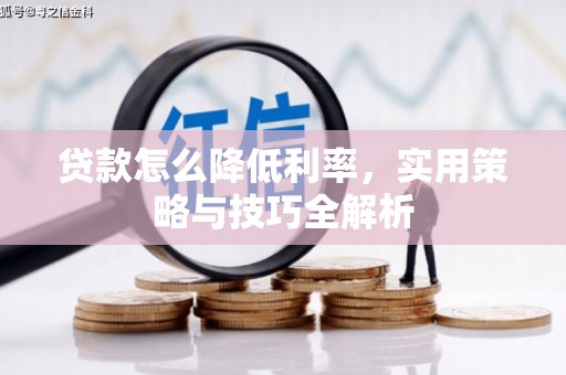 永清贷款怎么降低利率，实用策略与技巧全解析