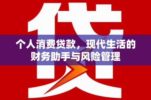 永清个人消费贷款，现代生活的财务助手与风险管理