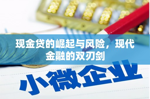 永清现金贷的崛起与风险，现代金融的双刃剑