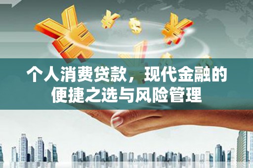 永清个人消费贷款，现代金融的便捷之选与风险管理
