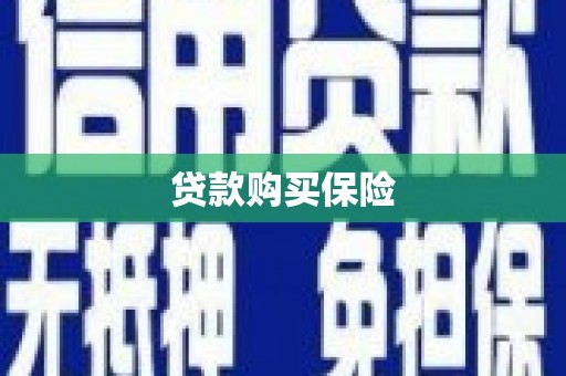 永清贷款购买保险