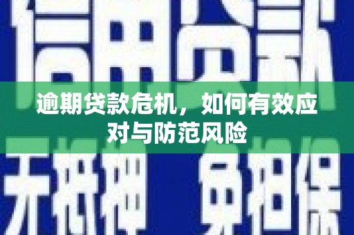 永清逾期贷款危机，如何有效应对与防范风险
