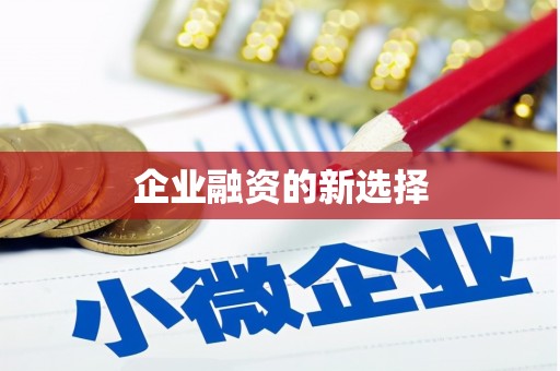 永清企业融资的新选择