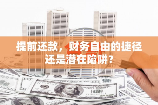 永清提前还款，财务自由的捷径还是潜在陷阱？