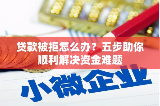 永清贷款被拒怎么办？五步助你顺利解决资金难题