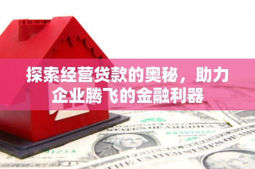 永清探索经营贷款的奥秘，助力企业腾飞的金融利器