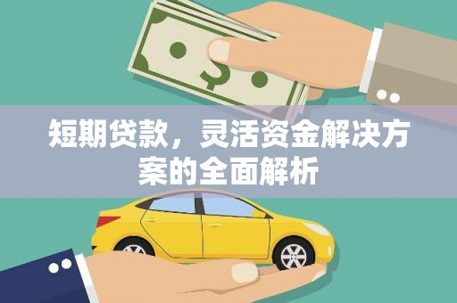 永清短期贷款，灵活资金解决方案的全面解析