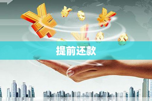 永清提前还款