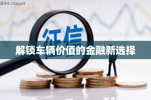 永清解锁车辆价值的金融新选择