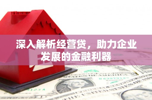 永清深入解析经营贷，助力企业发展的金融利器