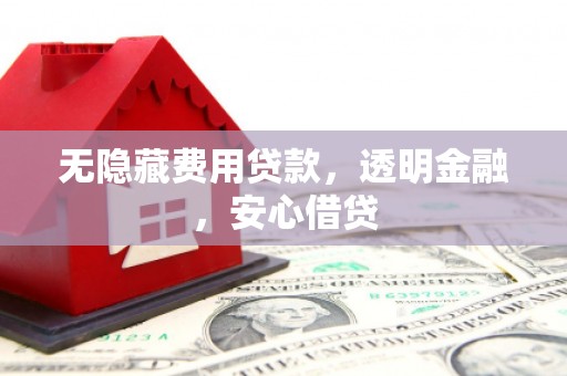 永清无隐藏费用贷款，透明金融，安心借贷