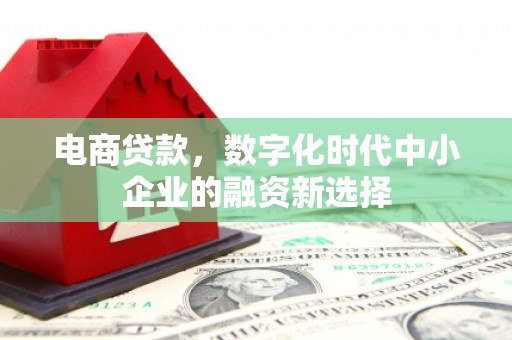 永清电商贷款，数字化时代中小企业的融资新选择
