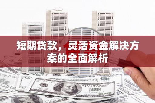 永清短期贷款，灵活资金解决方案的全面解析