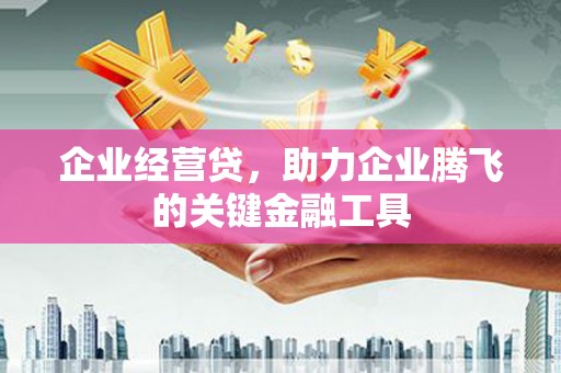 永清企业经营贷，助力企业腾飞的关键金融工具