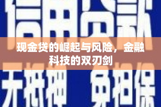 永清现金贷的崛起与风险，金融科技的双刃剑
