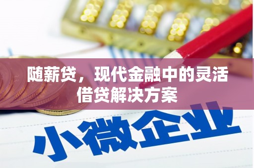 永清随薪贷，现代金融中的灵活借贷解决方案