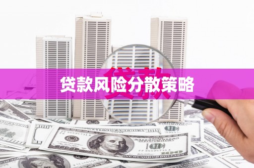 永清贷款风险分散策略