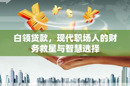 永清白领贷款，现代职场人的财务救星与智慧选择