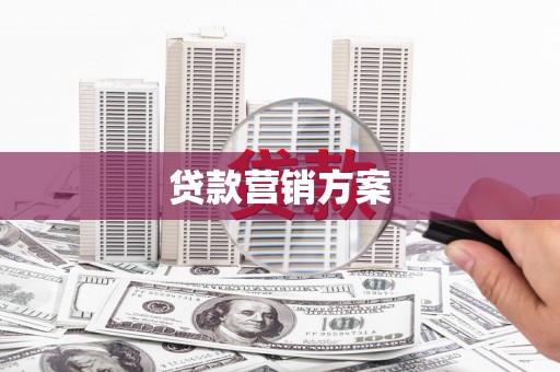 永清贷款营销方案