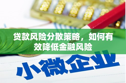 永清贷款风险分散策略，如何有效降低金融风险