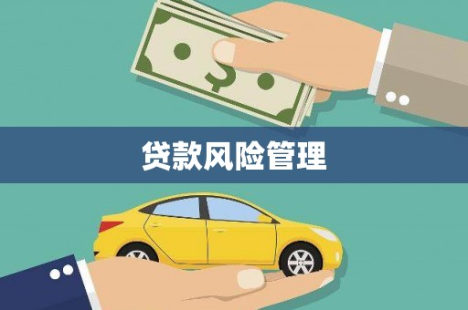 永清贷款风险管理