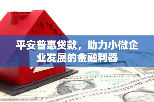 永清平安普惠贷款，助力小微企业发展的金融利器