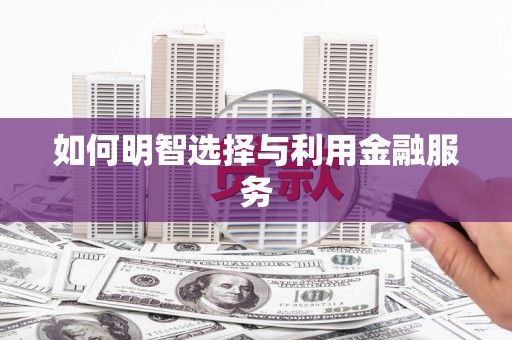 永清如何明智选择与利用金融服务
