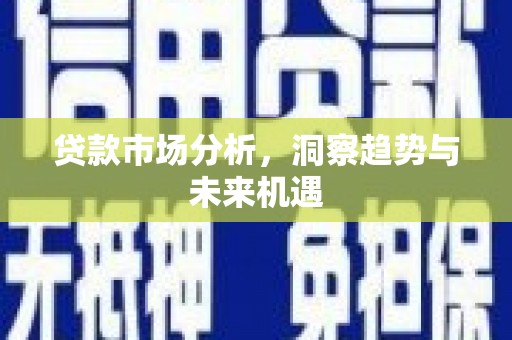 永清贷款市场分析，洞察趋势与未来机遇