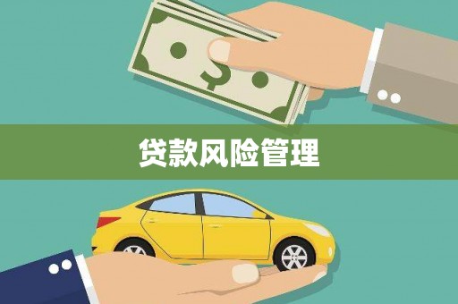 永清贷款风险管理