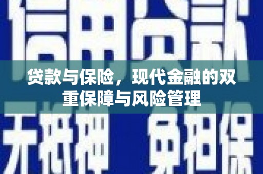 永清贷款与保险，现代金融的双重保障与风险管理