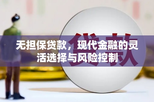 永清无担保贷款，现代金融的灵活选择与风险控制