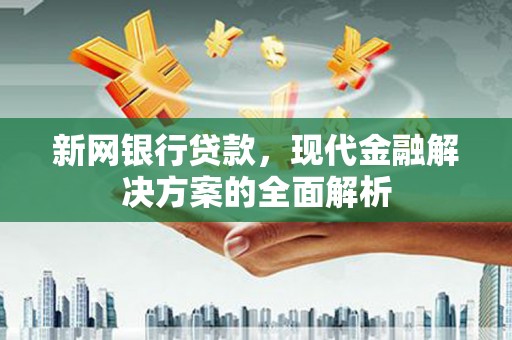 永清新网银行贷款，现代金融解决方案的全面解析