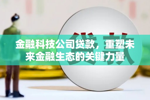 永清金融科技公司贷款，重塑未来金融生态的关键力量