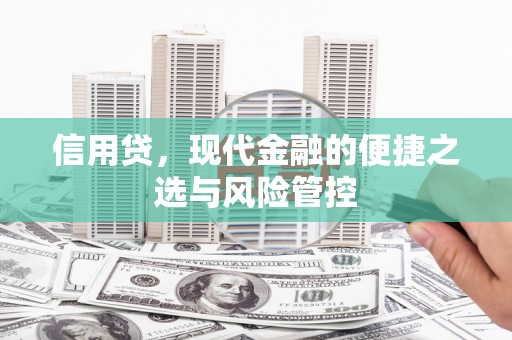 永清信用贷，现代金融的便捷之选与风险管控