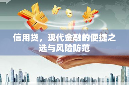 永清信用贷，现代金融的便捷之选与风险防范