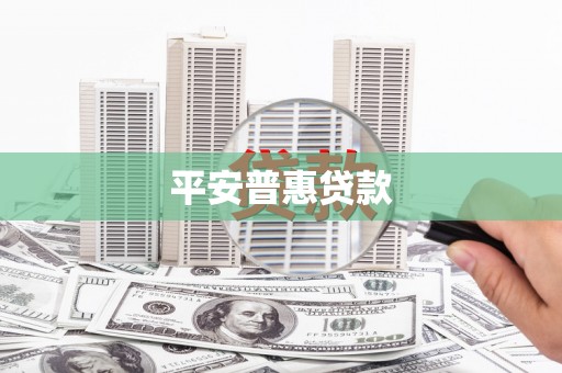 永清平安普惠贷款