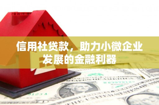 永清信用社贷款，助力小微企业发展的金融利器