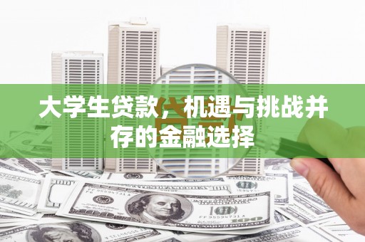 永清大学生贷款，机遇与挑战并存的金融选择