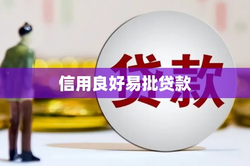永清信用良好易批贷款