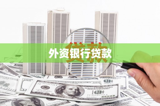 永清外资银行贷款